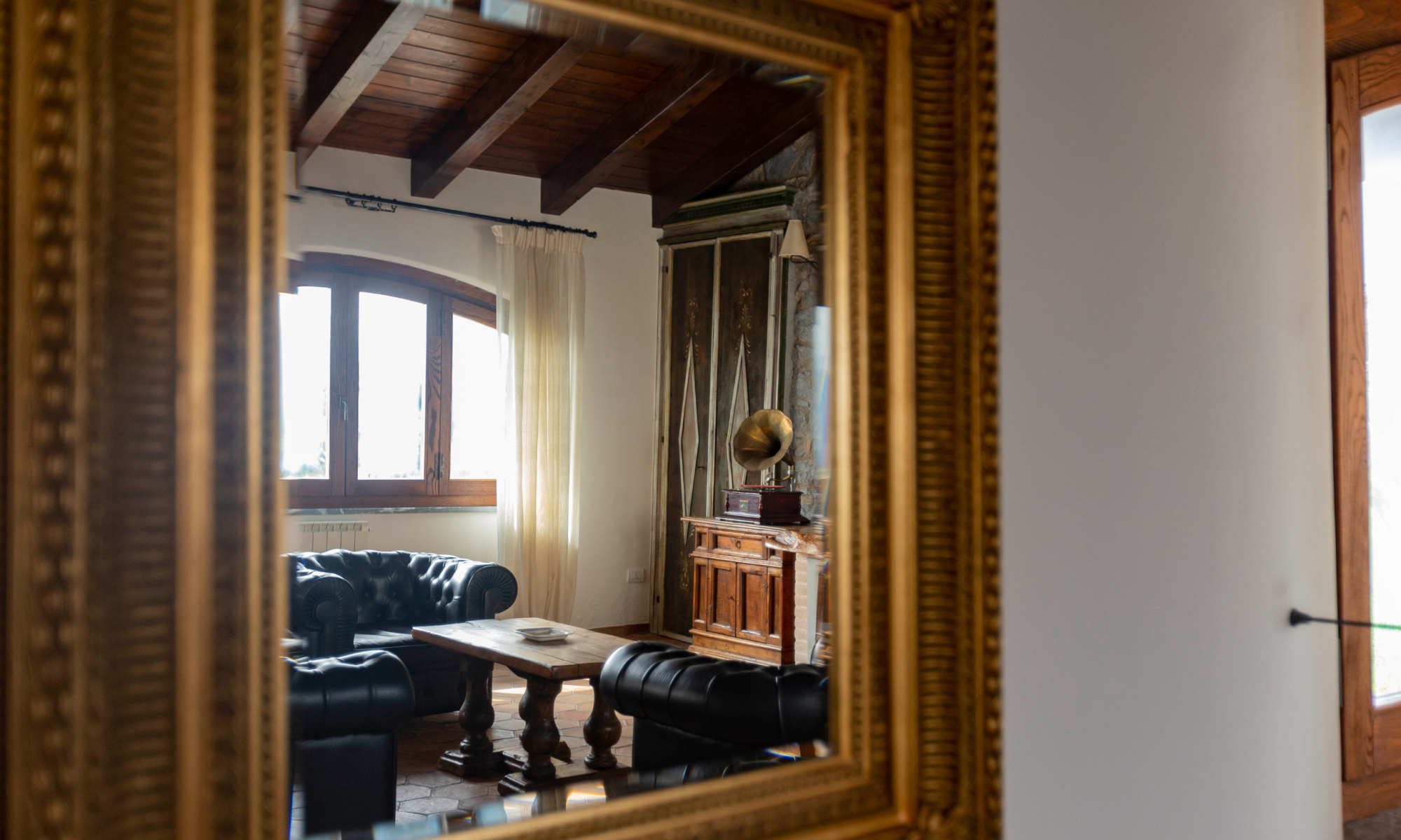 Salotto Agriturismo Pie d’Ulivo Bosco Cilento